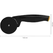 Fiskars Functional Form pizzasnijder Zwart