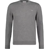 Gant Trui 'Classic' grijs gemêleerd