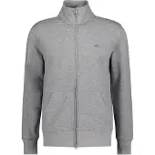 Gant Sweatvest grijs gemêleerd