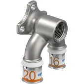 Uponor S-Press Plus Aqua pers U-muurplaat 20x1/2"bix16mm