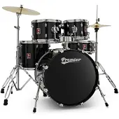 Premier Revolution 20" 5pc Drum Kit Black