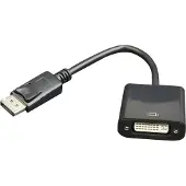 Gembird Cablexpert - Adaptateur vidéo - DisplayPort (M) pour DVI-I (F) - DisplayPort 1.0 - 10 cm - noir