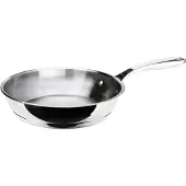Inoxibar Pan - - Ø 24 cm - Ergonomische handgreep - Geschikt voor alle vuren, inclusief inductie - RVS