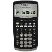 Texas Instruments Instruments Ba Ii Plus Calculator Transparant