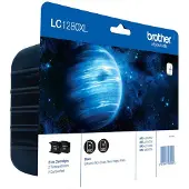 Brother Ink Cartridge LC-1280XLBK Twin Pack