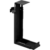 AROZZI Arena PC Houder - Voor Ronde Bureaupoten Ø 6-8 cm - Zwart