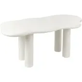 Beliani ONDLE - Eettafel - Gebroken wit - MDF