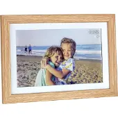 TFA-Dostmann FRAMEO App Digitale WiFi-fotolijst 25.7 cm 10.1 inch 1280 x 800 Pixel 32 GB Bruin, Wit