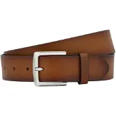 Lindenmann riem cognac leer