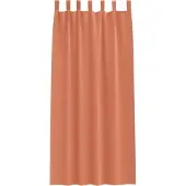 vidaXL Blackout Gordijnen met Ringen 2 st Terracotta 225 x 140 cm