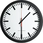 0 0 Radiografische wandklok