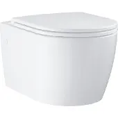 GROHE Start Round Ceramic hangtoilet incl. quickrelease toiletbril alpine wit