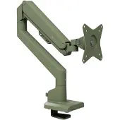AROZZI Alzare Neo Monitor Arm - Gasveer - Kabelbeheer - Max 9kg - Bosgroen
