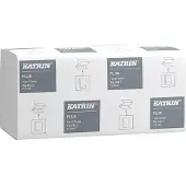 Katrin Papieren zakdoekjes 35311 PLUS Zig-Zag vouwen 2-laags 4.000 tissues, Huishoudelijk papier, Wit