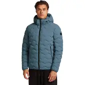 Reset Montana gewatteerde winterjas blauw