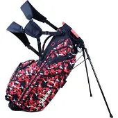 Srixon Premium Standbag Black/Red Camo