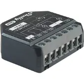 Shelly 2PM Gen4 module | WiFi, Bluetooth, Zigbee | Zwart
