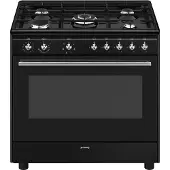 Smeg Kookplaat Gas CX91GMBL