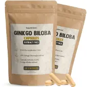 Cupplement - Ginkgo Biloba Capsules 100 mg - Combipack 120 St