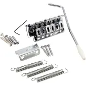 Fazley 10602 tremolo brug voor linkshandige ST-stijl gitaar chrome