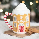 Something Different - Candy Cane Gingerbread House Mok/beker - Multicolours