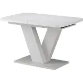 Vicco Eettafel Fenaro Wit 120-160 x 80 cm uitschuifbaar, Model 58004