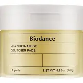 BIODANCE Vita Niacinamide Gel Toner Pad 60 stuks