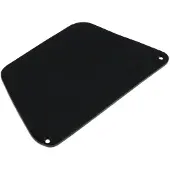 Fazley Backplate voor basgitaar en gitaar - 10686 - Zwart