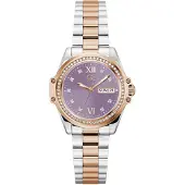 Gc Analoog horloge 'Bolt' rose-goud / zilver