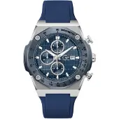 Gc Analoog horloge 'IdolSport' blauw / zilver / wit