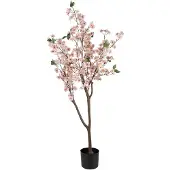Clayre & Eef Kunst Kersenbloesem 120 cm Roze Kunststof