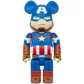MEDICOM TOY 400% Bearbrick - Captain America