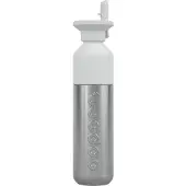 Dopper Flip Straw White + Steel 490ml Bundel