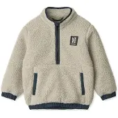 Liewood Fleece Trui - Teddy - Balou - Mist - - 5 jaar (110) - Fleece Truien