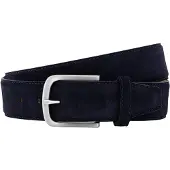 Lindenmann riem leer donkerblauw