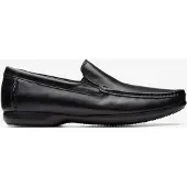 Clarks Finer Zon Zwarte Leren Schoenen