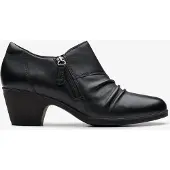 Clarks Emily2 Braley Zwarte Leren Schoenen