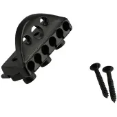 Fazley 10678 locking nut voor headless gitaar zwart
