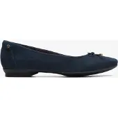 Clarks Candra Lichtblauwe Suède Schoenen