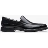 Clarks Cosgrove Vrije Zwarte Leren Schoenen