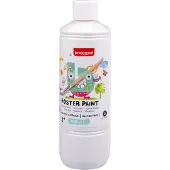 Bruynzeel plakkaatverf 500ml Wit
