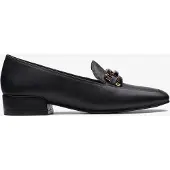 Clarks Seren 30 Gemakkelijke Zwarte Leren Schoenen