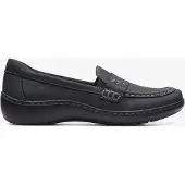 Clarks Cora Ashly Zwarte Leren Schoenen