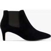 Clarks Laina 55 Boot 2 Zwarte Suede Laarzen