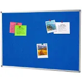 Ivol Prikbord vilt 100x150 cm - Blauw