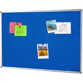 Ivol Prikbord vilt 45x60 cm - Blauw