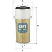 Ufi 27.C39.00 Luchtfilter