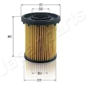 Japanparts FOE-161JM Oliefilter
