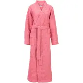 Zohome Luxe Wafel Badjas - Baby Pink Baby Pink / L