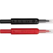 Chauvin Arnoux P01102127Z Stekker CAT IV 1000 V Rood, Zwart 1 stuk(s)